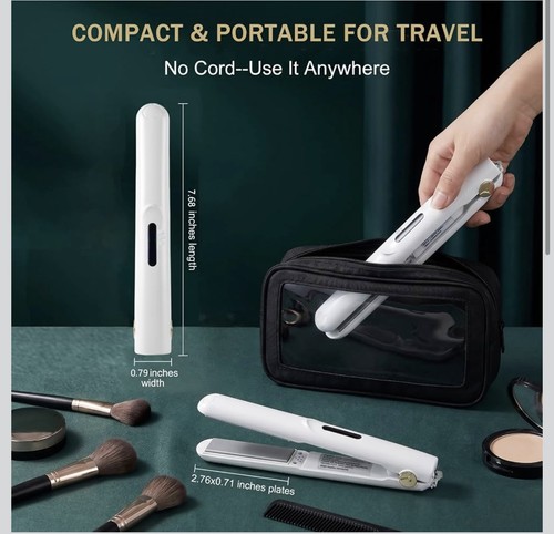 Hair straightener and - straightener, curler
