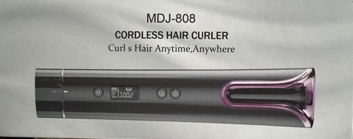 Cordless curling iron lcd - iron,