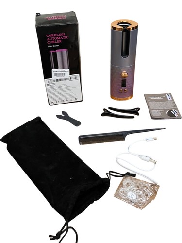 Cordless automatic hair curler - hair,