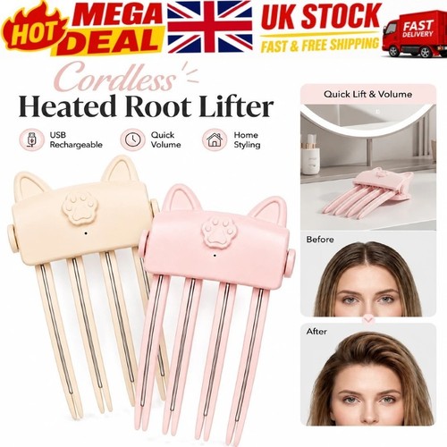 Electric cordless heated hair - electric,