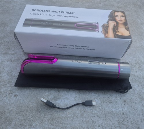 Cordless hair curler mdj - hair, mdj-808