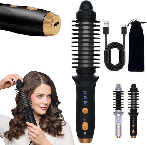 Cordless hot brush for short - brush,