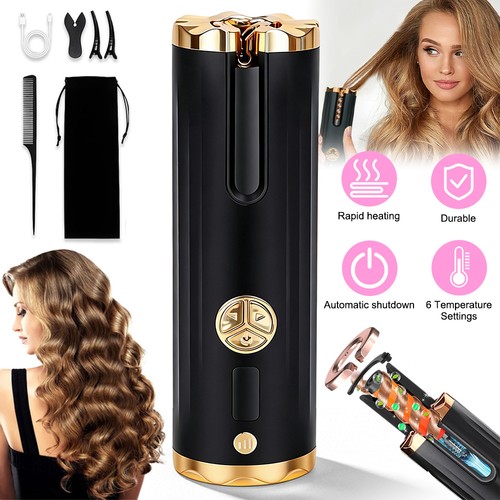 Automatic hair curler cordless - hair,