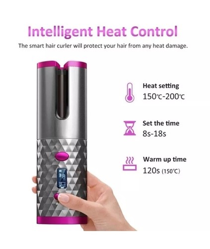 Cordless hair curler fast - cordless,