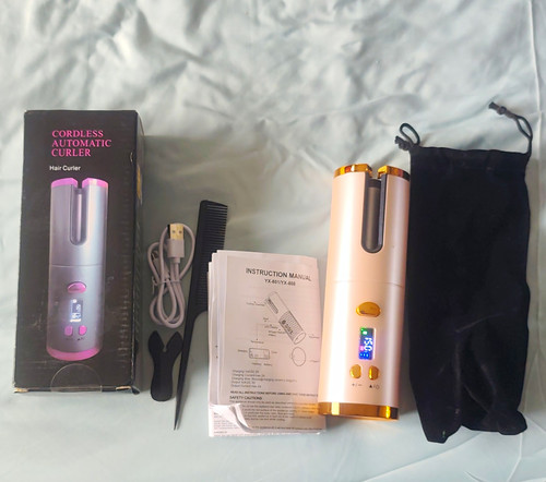 Cordless automatic hair curler - cordless,