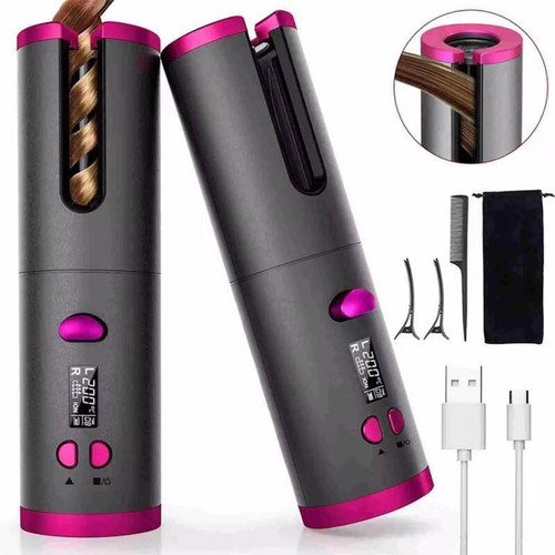 Wireless automatic hair curler - hair,