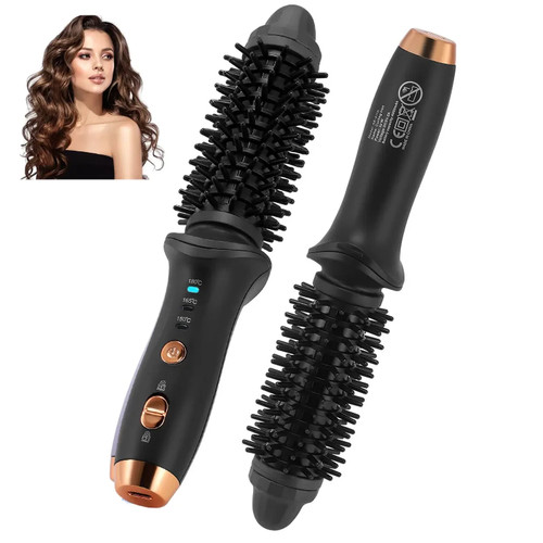 Portable hot brush - hot, short