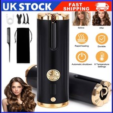 Cordless Curling Iron, LCD