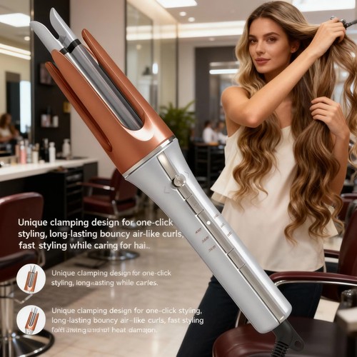 Auto rotating hair - , curler
