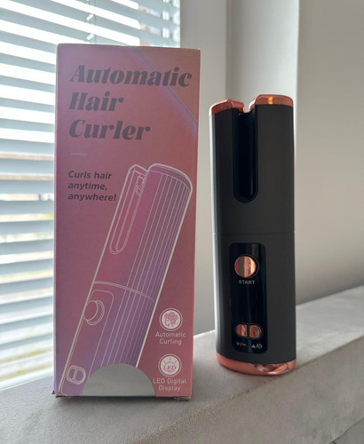 Automatic hair curler cordless - automatic,
