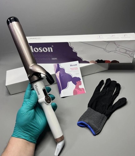 Hoson hair curler wand tongs - curler,
