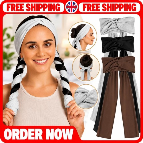 Heat free curling hair band - heat-free,