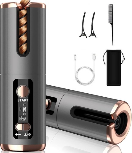 Automatic hair iron - hair, iron,