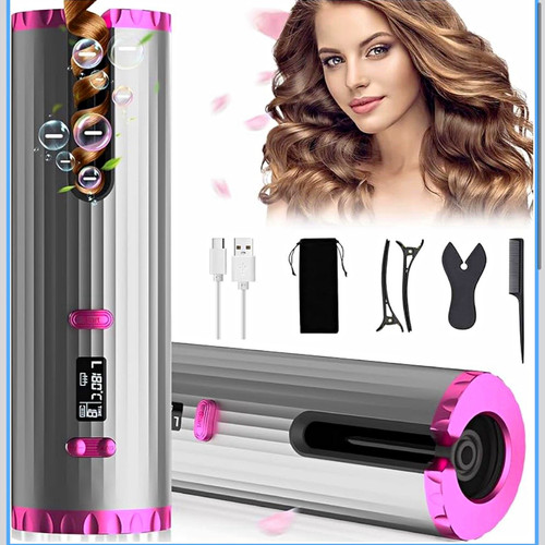 Cordless automatic hair curler - automatic,