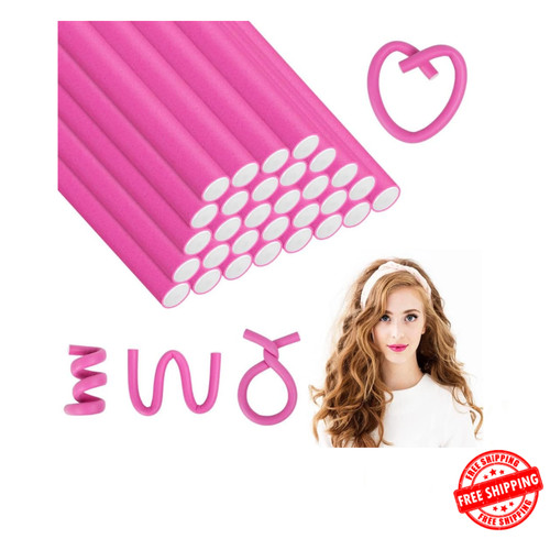 Bendy hair rollers - 12,