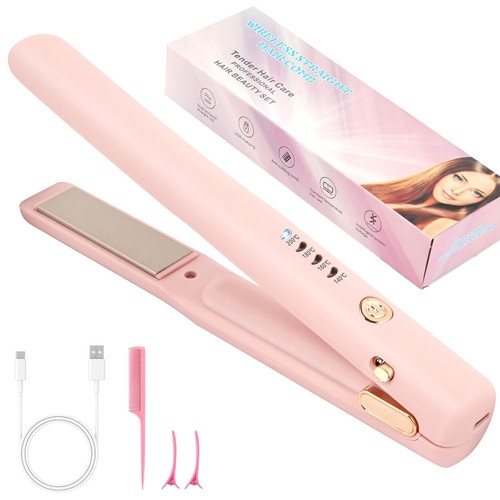 Cordless hair straightener - cordless, &