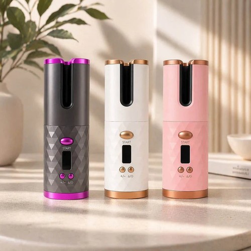 Wireless automatic hair curler - automatic,