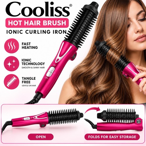 Cooliss hot brush long - brush,