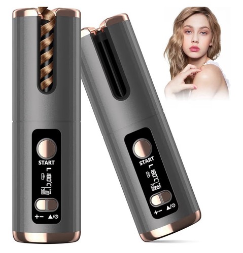 Automatic hair iron cordless - hair, iron,