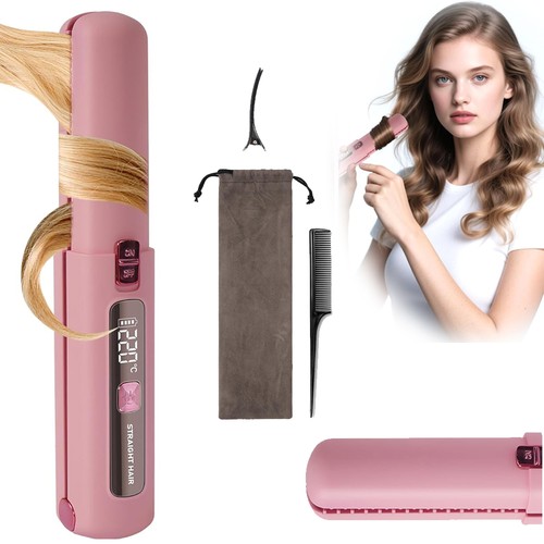 Cordless hair straightener and - hair,