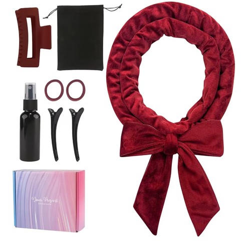 Heatless curling set - set,