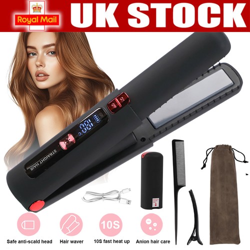 Cordless hair straightener - hair,