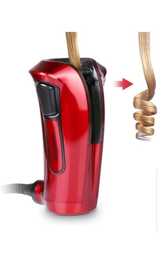 Automatic hair curler with - automatic,